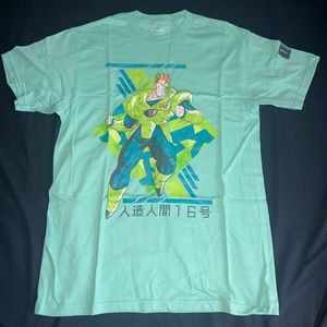 Atsuko dragon ball z android 16 mint tee shirt